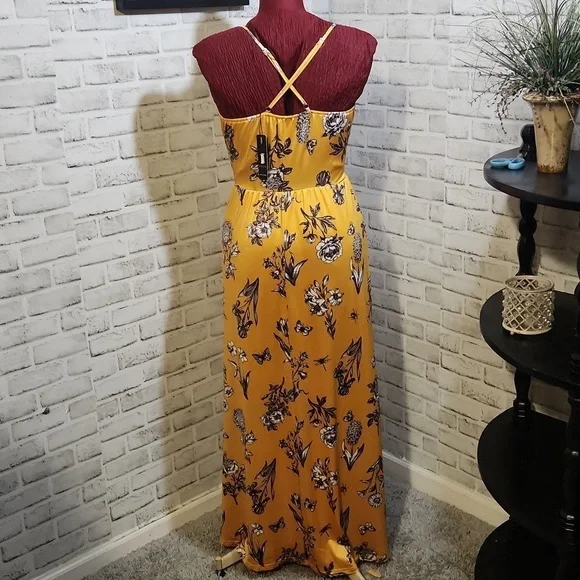 ININ SZ S Floral Maxi Dress - Picture 2 of 11